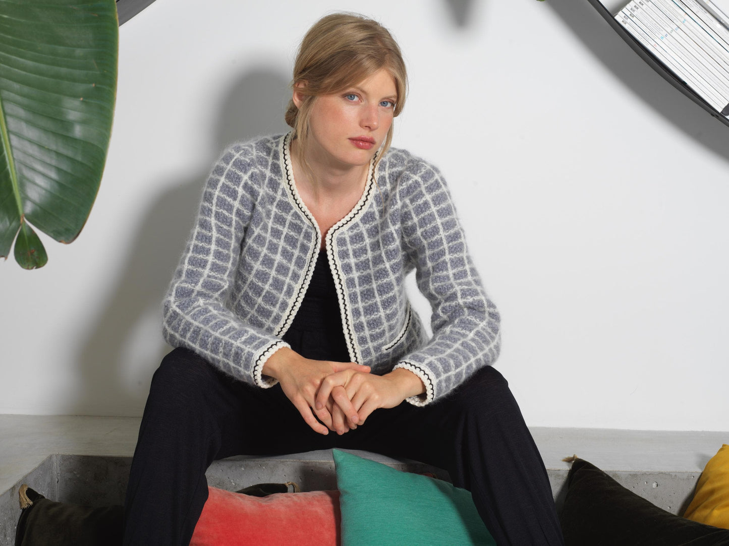 Veste Salomé à tricoter.