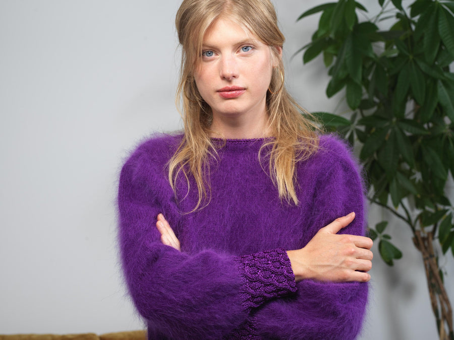 Charger l&#39;image dans la galerie, Pull Arielle à tricoter
