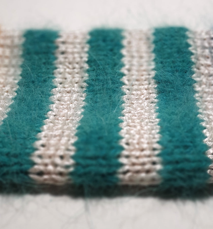 Charger l&#39;image dans la galerie, Tricot angora Menthe naturel alpha
