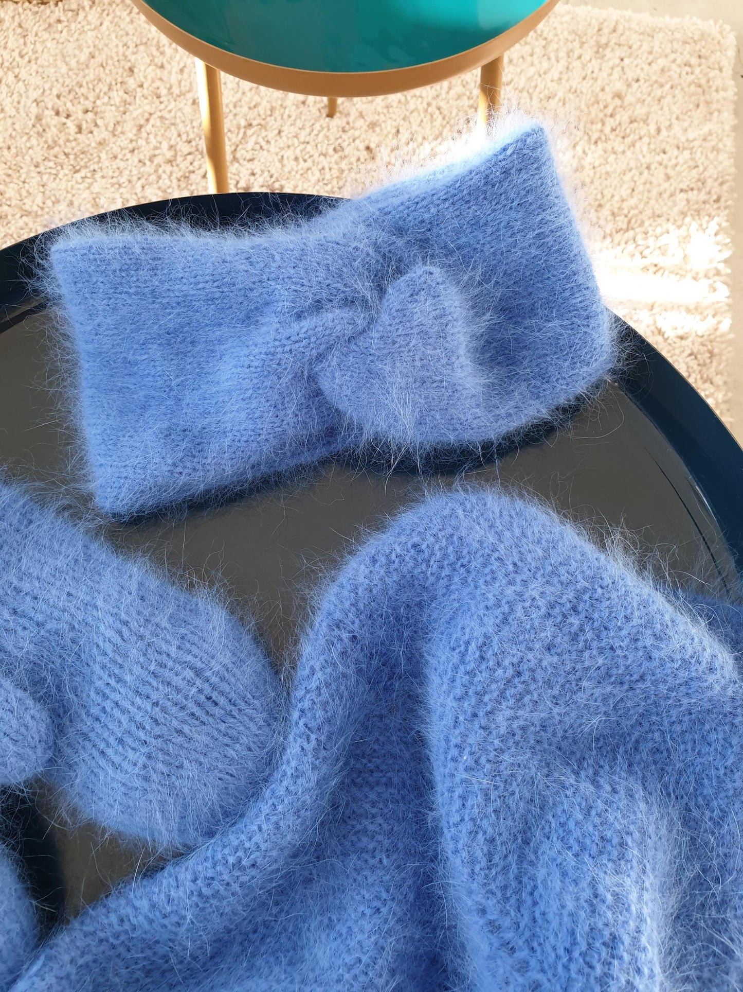 Headband Tignes à tricoter.