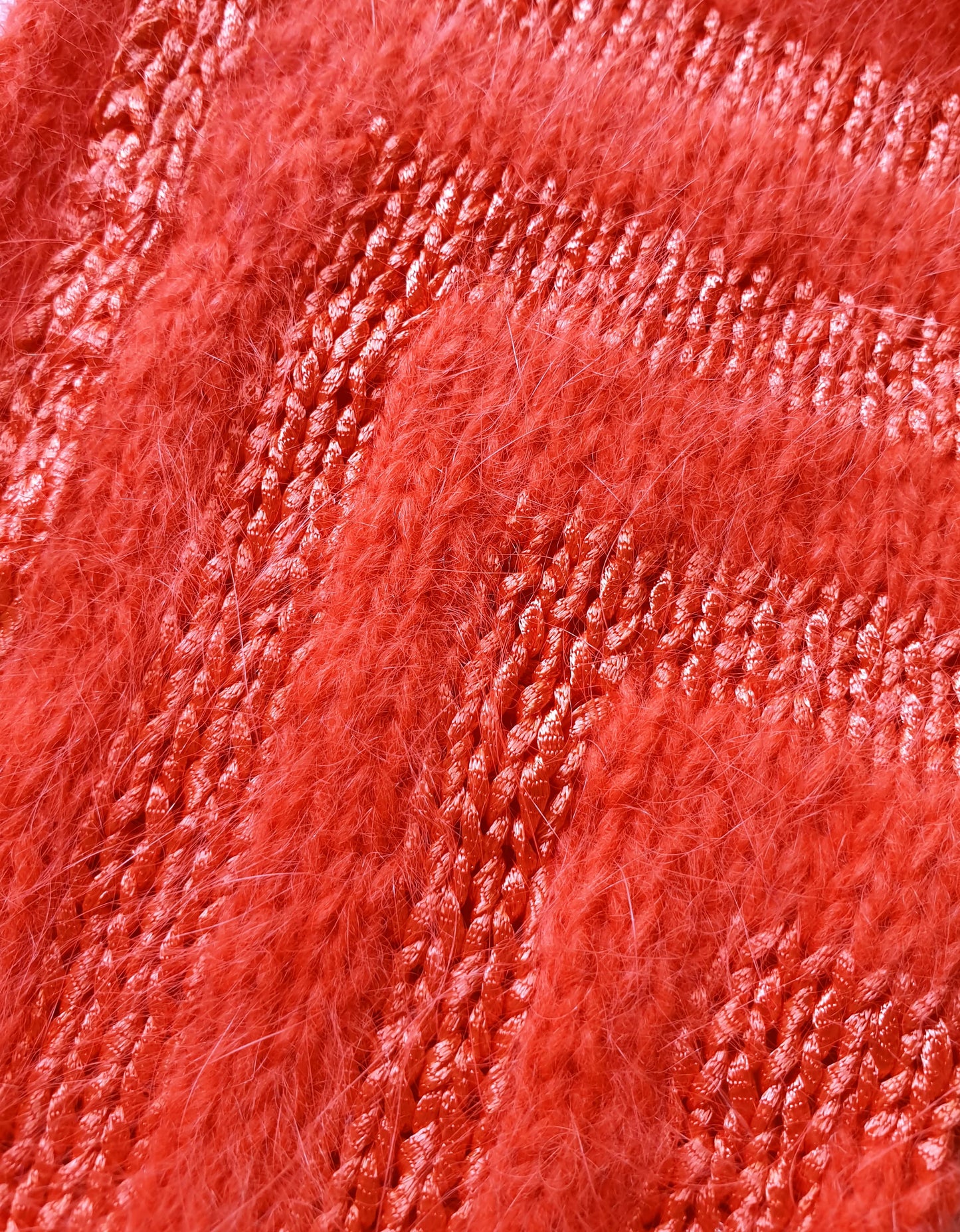 Pull à tricoter angora capucine Abysse