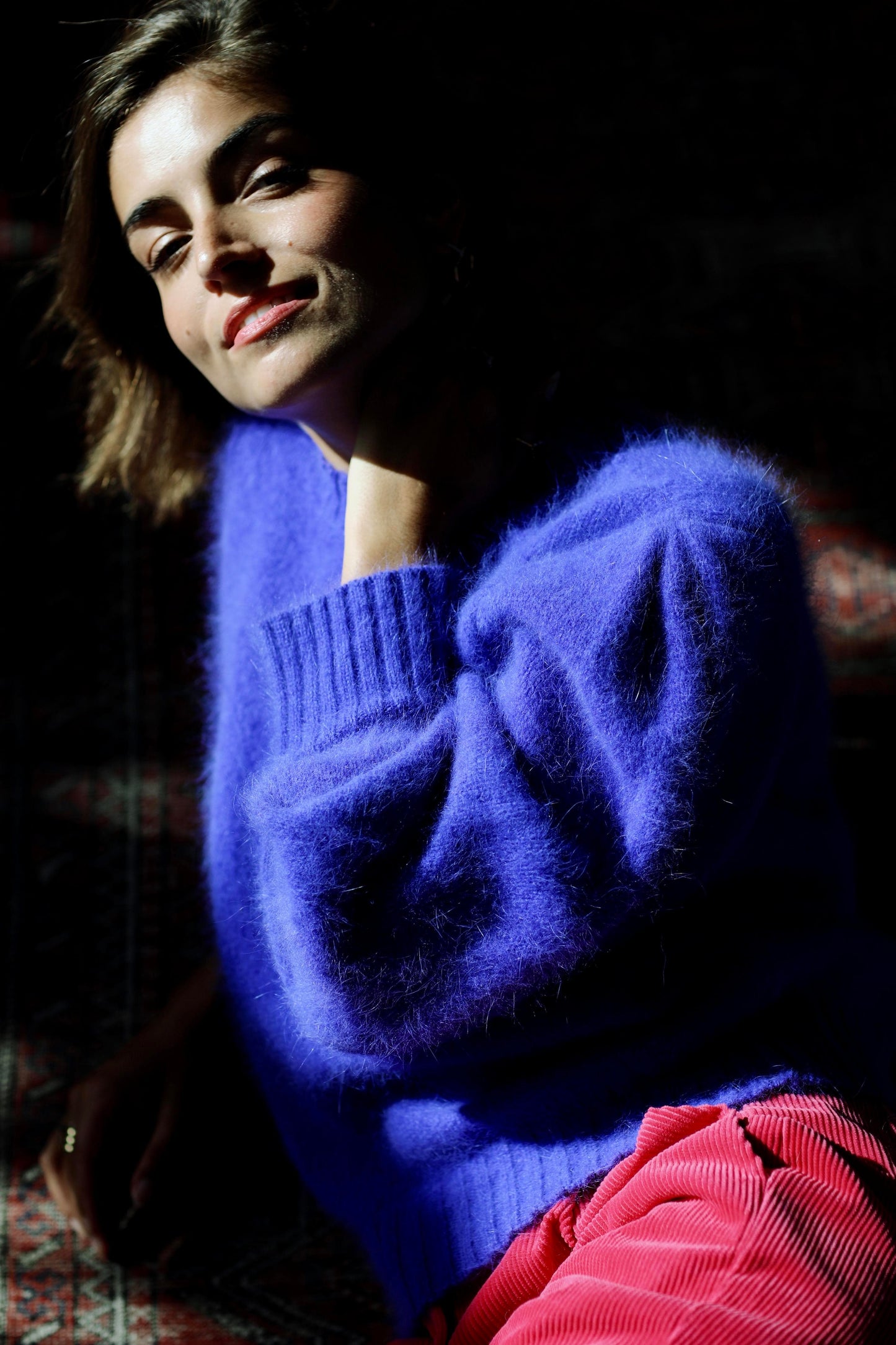 Pull Alix Angora Glycine