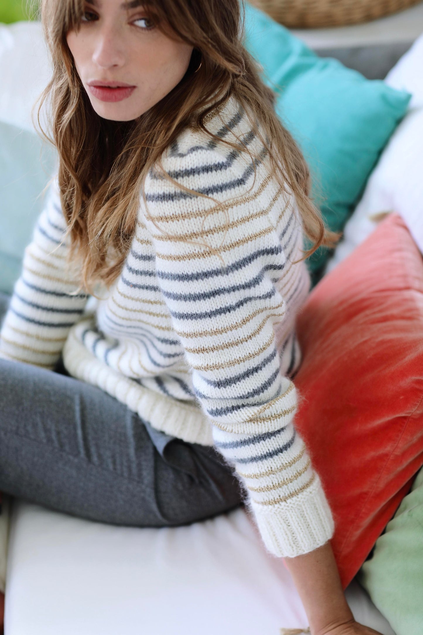 Pull Marie à tricoter.