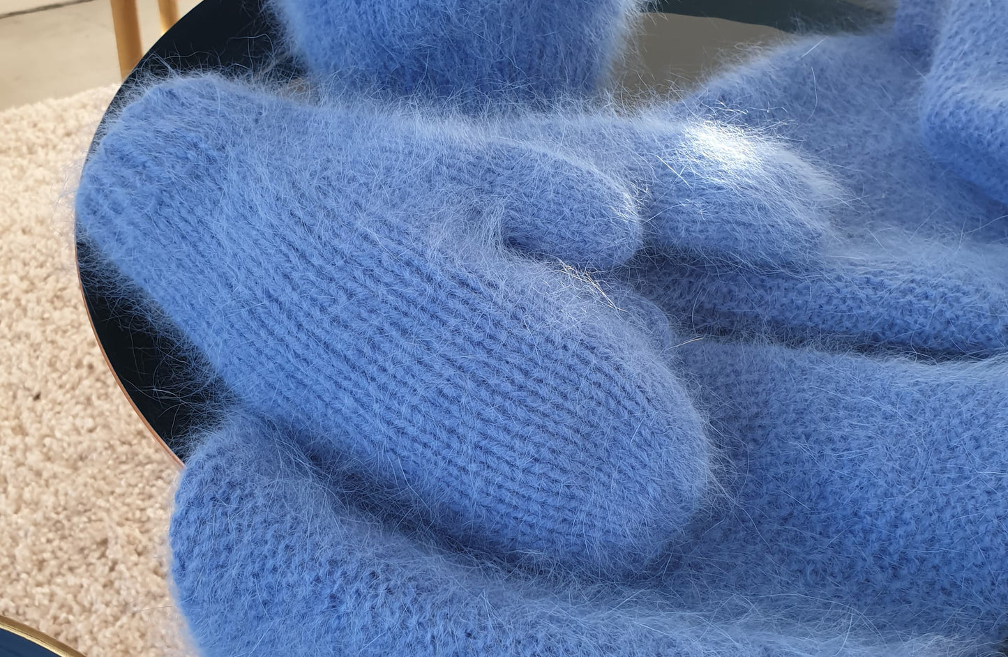 Moufles Tignes à tricoter.