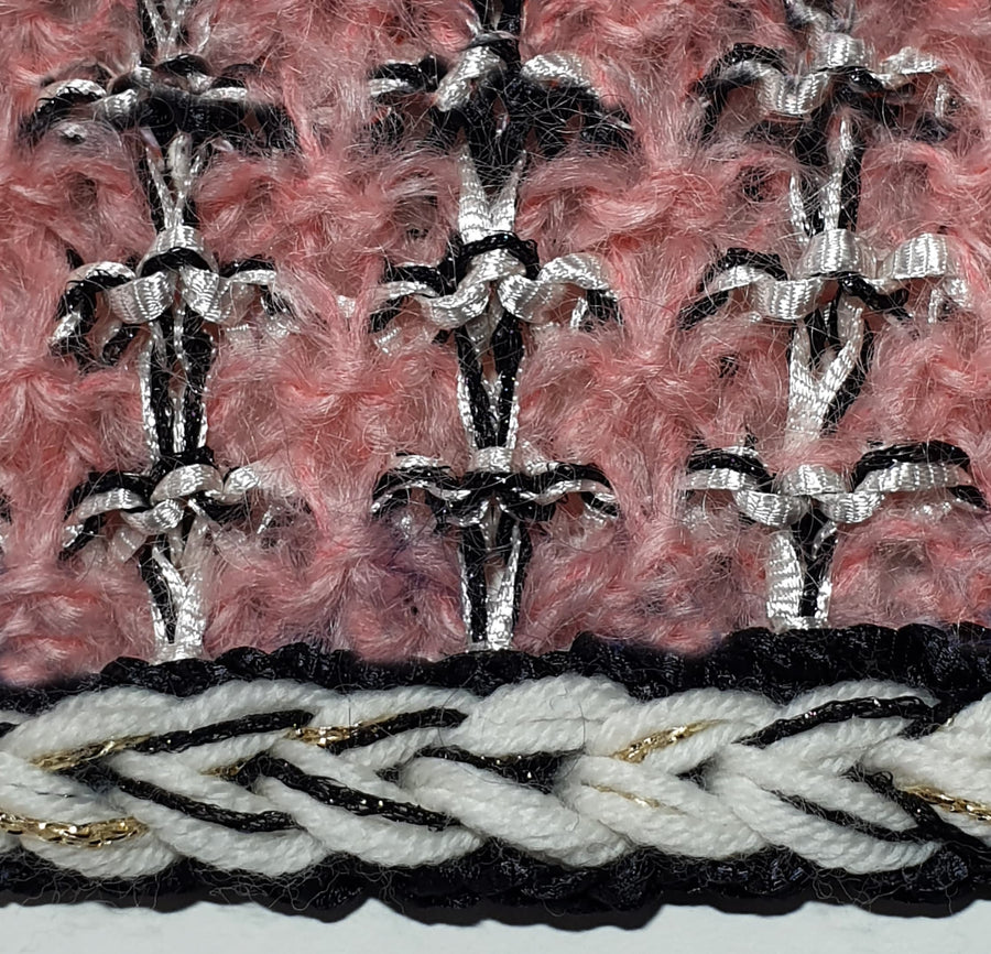 Charger l&#39;image dans la galerie, veste à tricoter mohair Pêche Melba quincy
