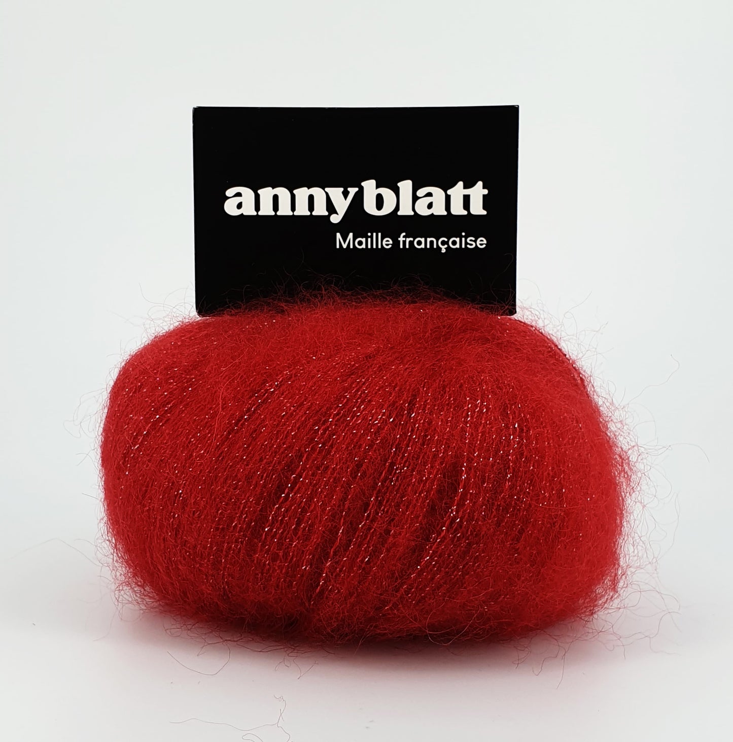 pelote mohair et soie groseille sirius 2