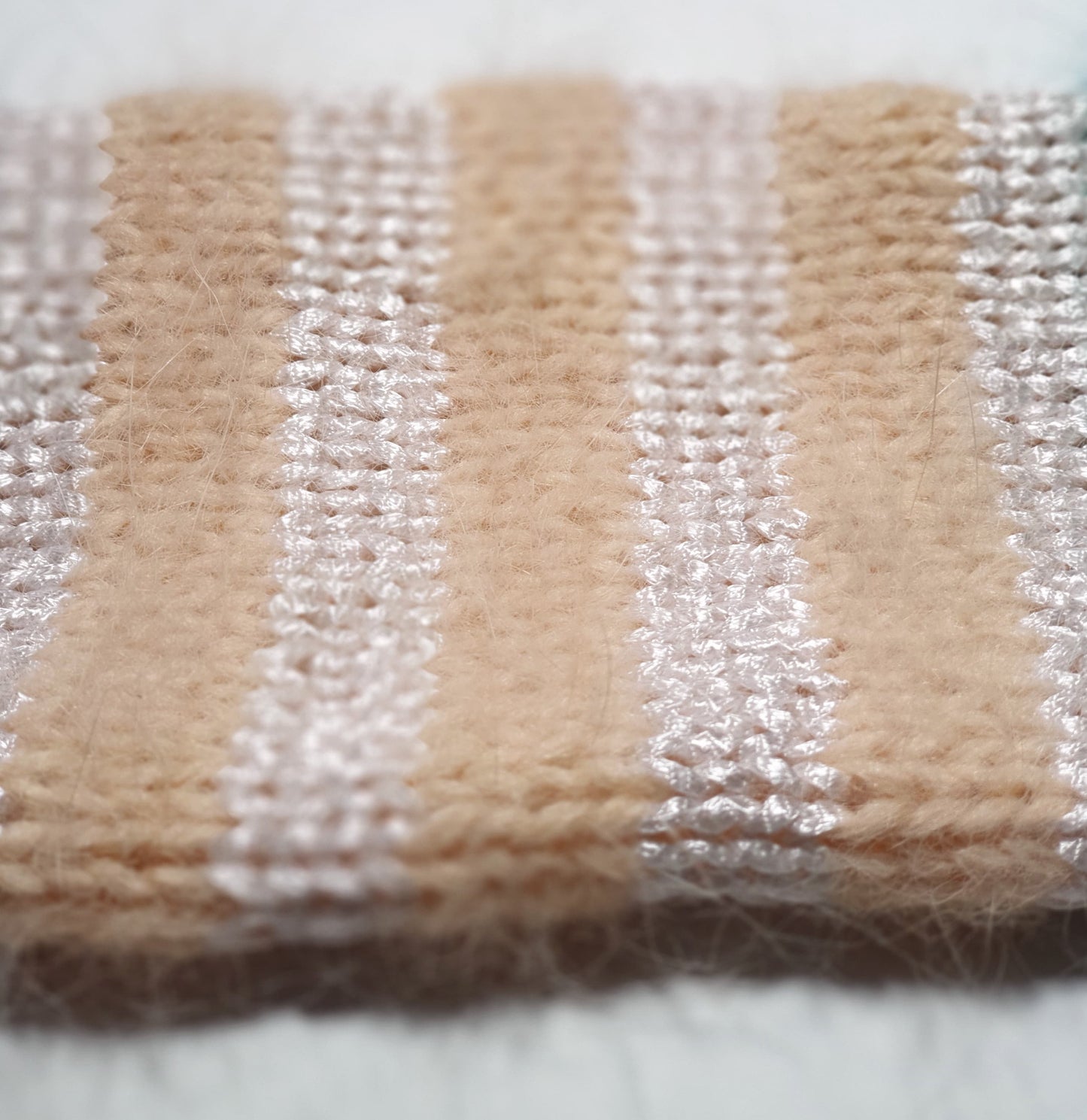 Tricot angora Nude naturel alpha