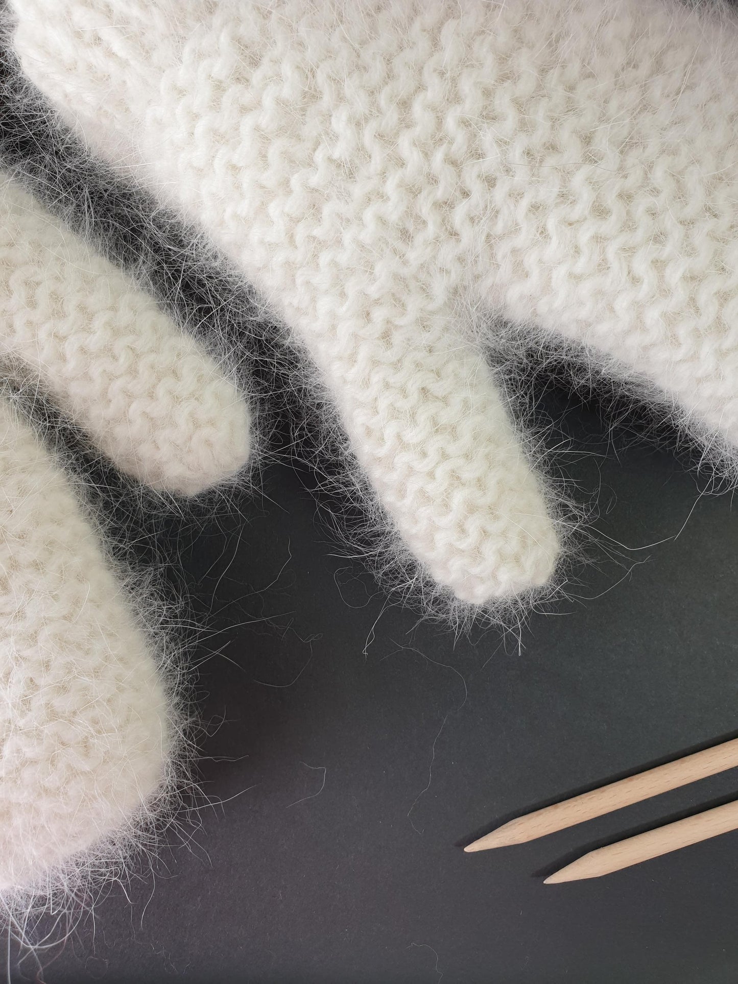 Moufles Megève à tricoter.