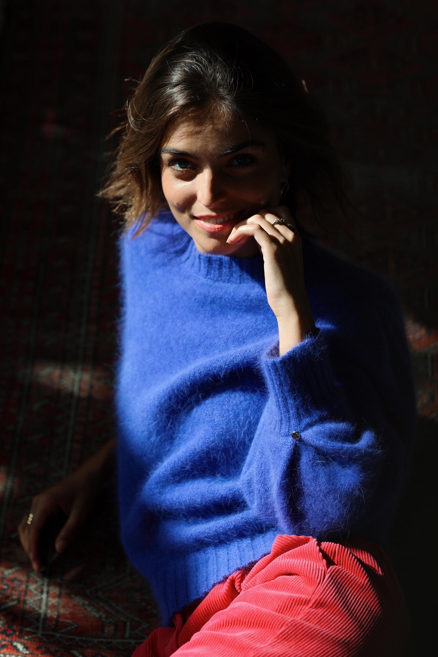 Pull Alix Angora Glycine