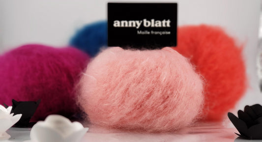 Pelote Venus - Kid Mohair et laine.