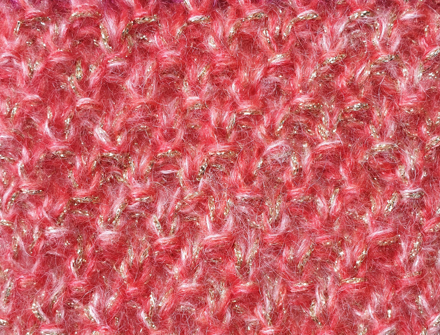 Charger l&#39;image dans la galerie, pull à tricoter mohair et soie rouge betty
