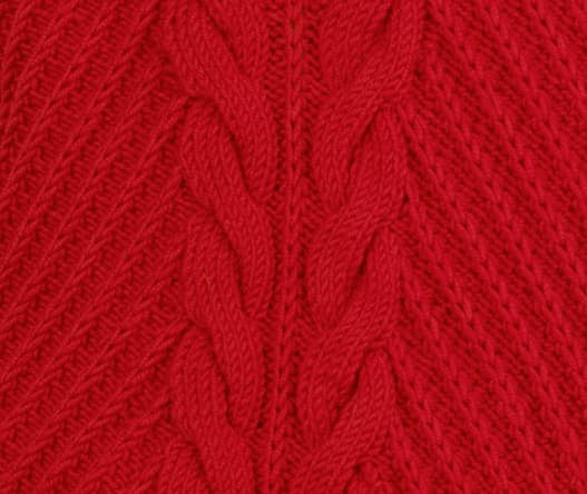 Charger l&#39;image dans la galerie, Pull à tricoter mérinos rouge vika.jpg
