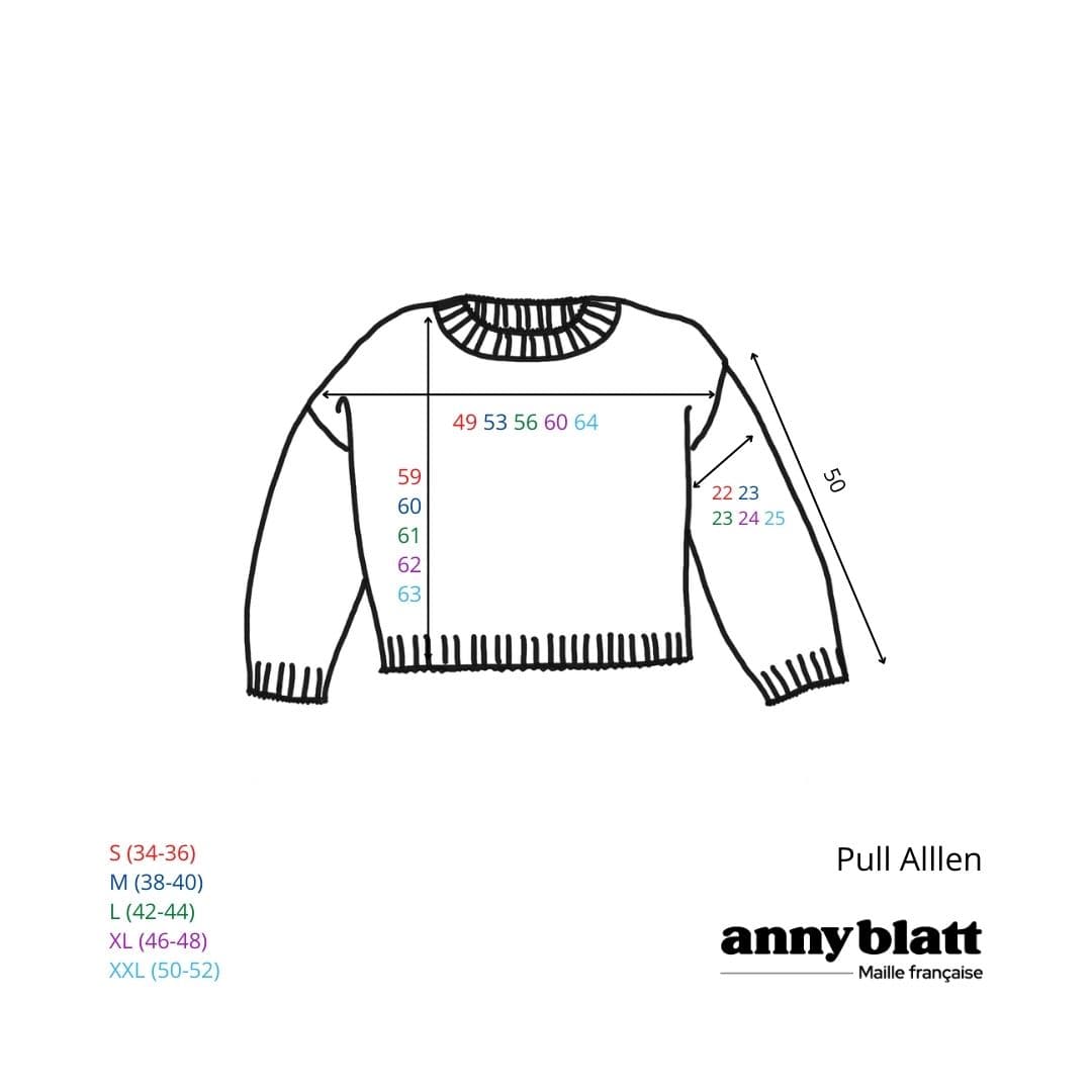 Pull Allen à tricoter.