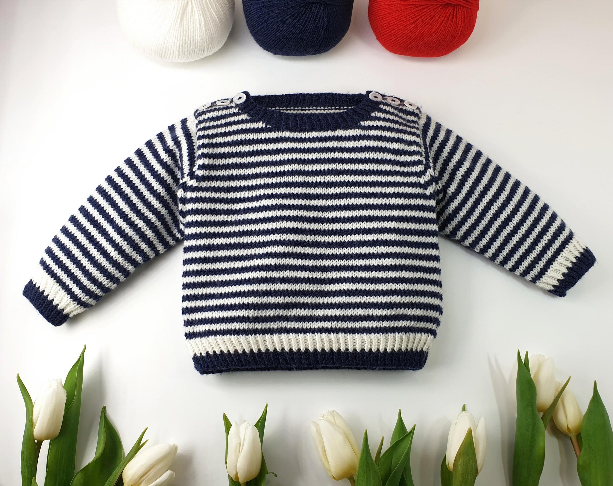 Moufles de bébé : patron de tricot - Marie Claire
