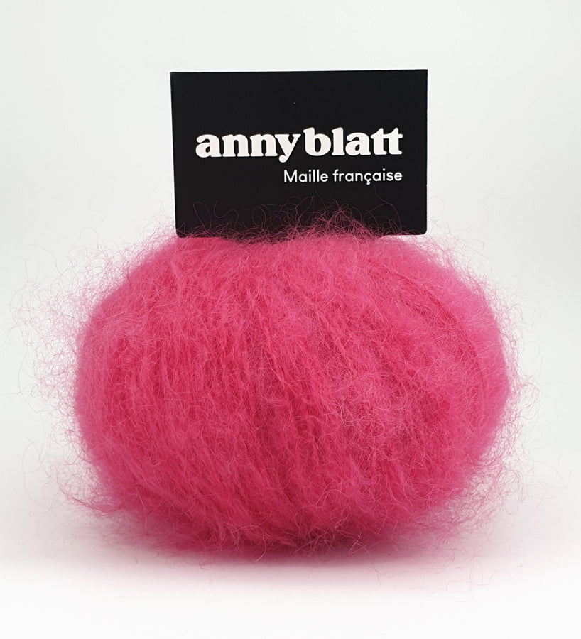 Charger l&#39;image dans la galerie, Pelote Mohair et laine sorbet venus (1).jpg
