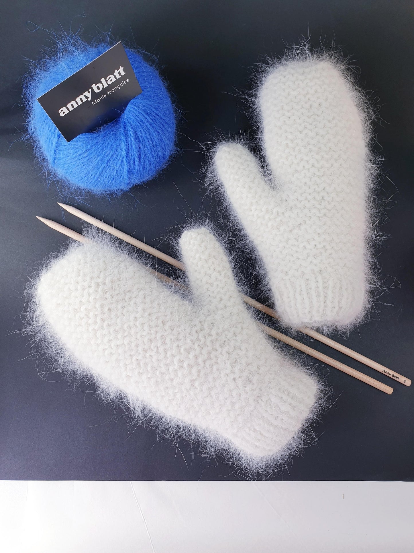 Moufles Megève à tricoter.