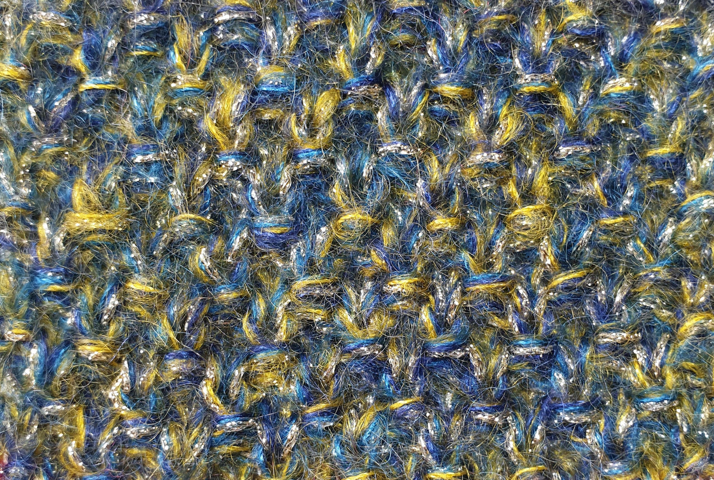 pull à tricoter mohair et soie bleu profond betty