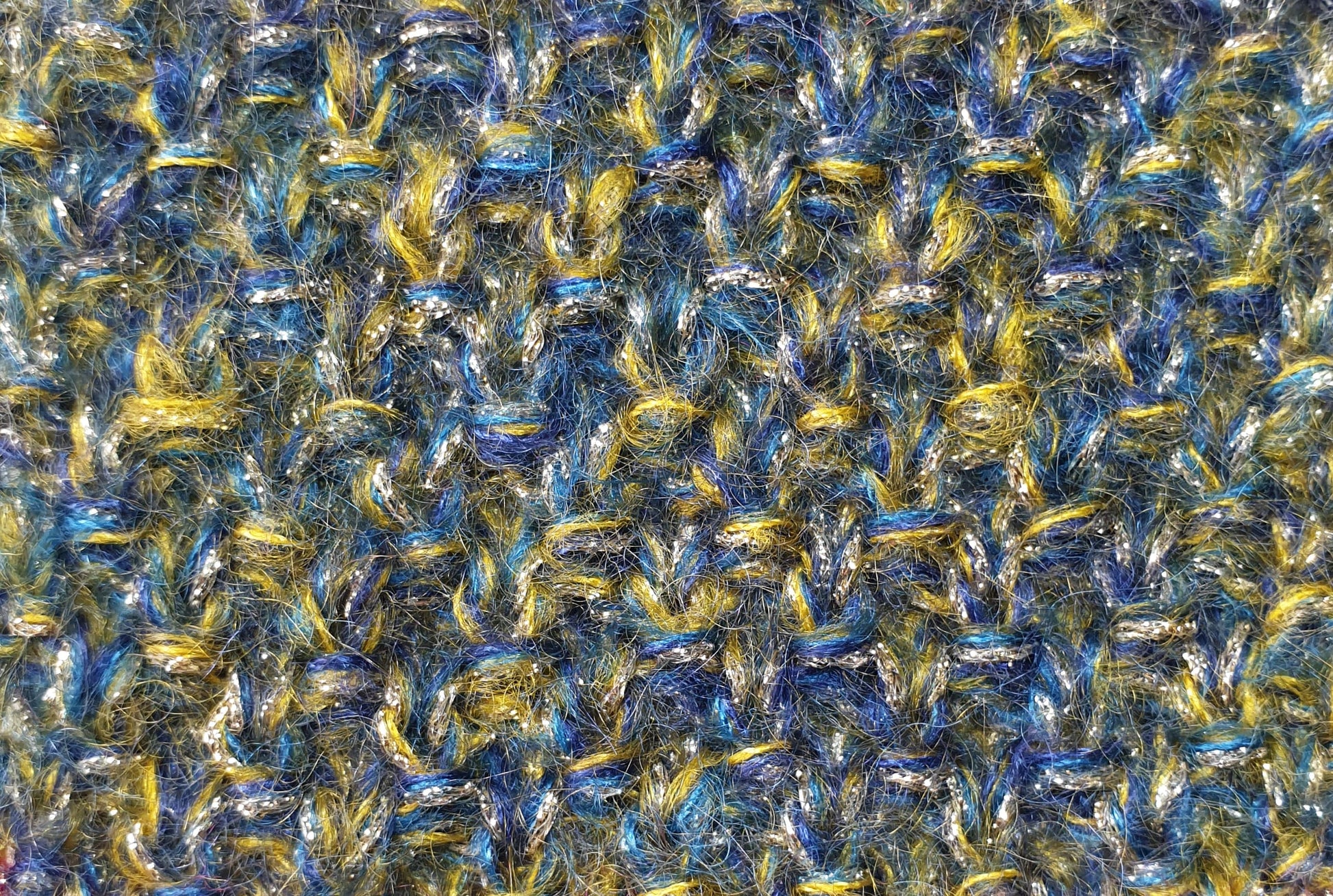 pull à tricoter mohair et soie bleu profond betty